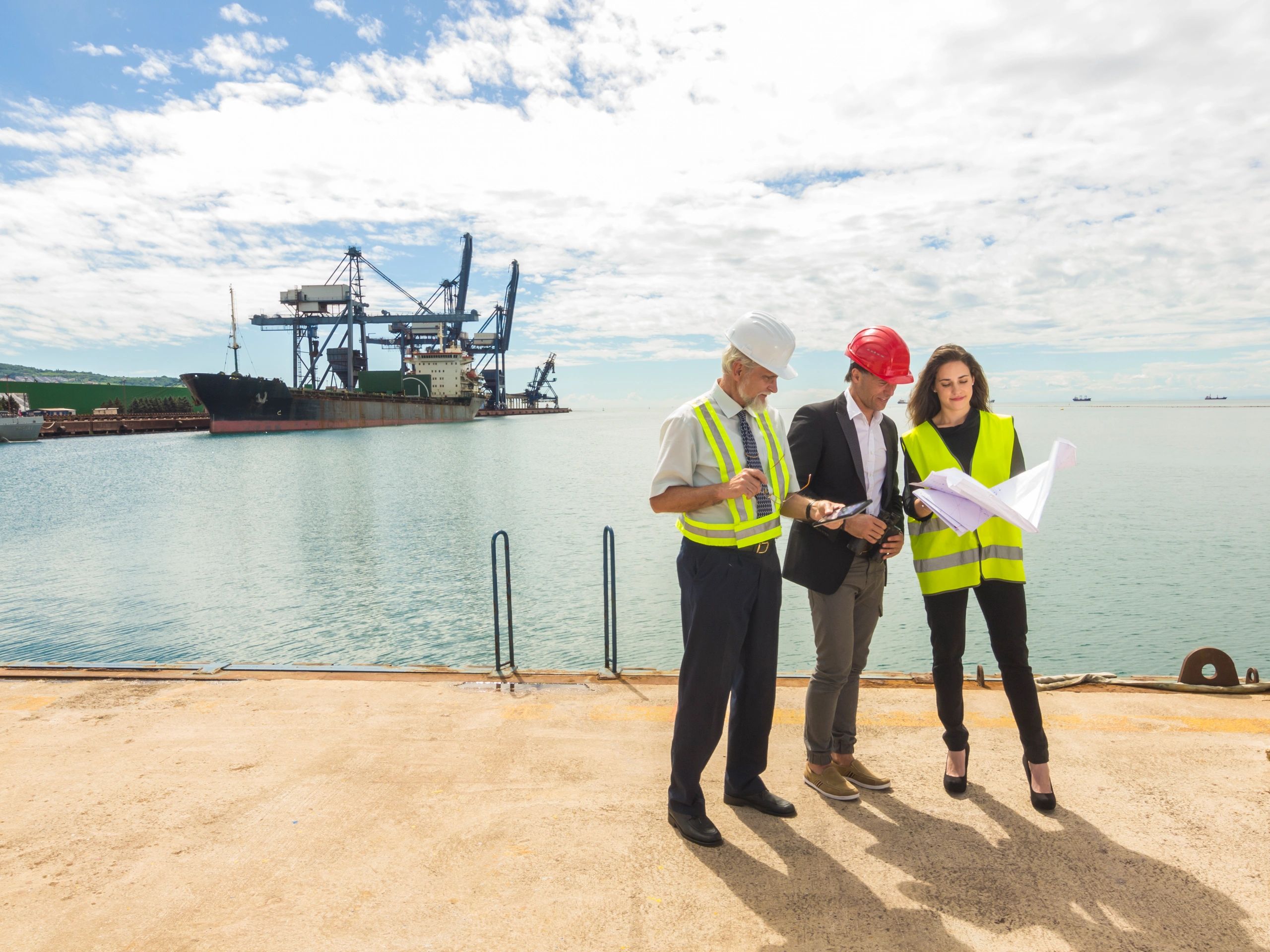 marine ship supplies harbor professional